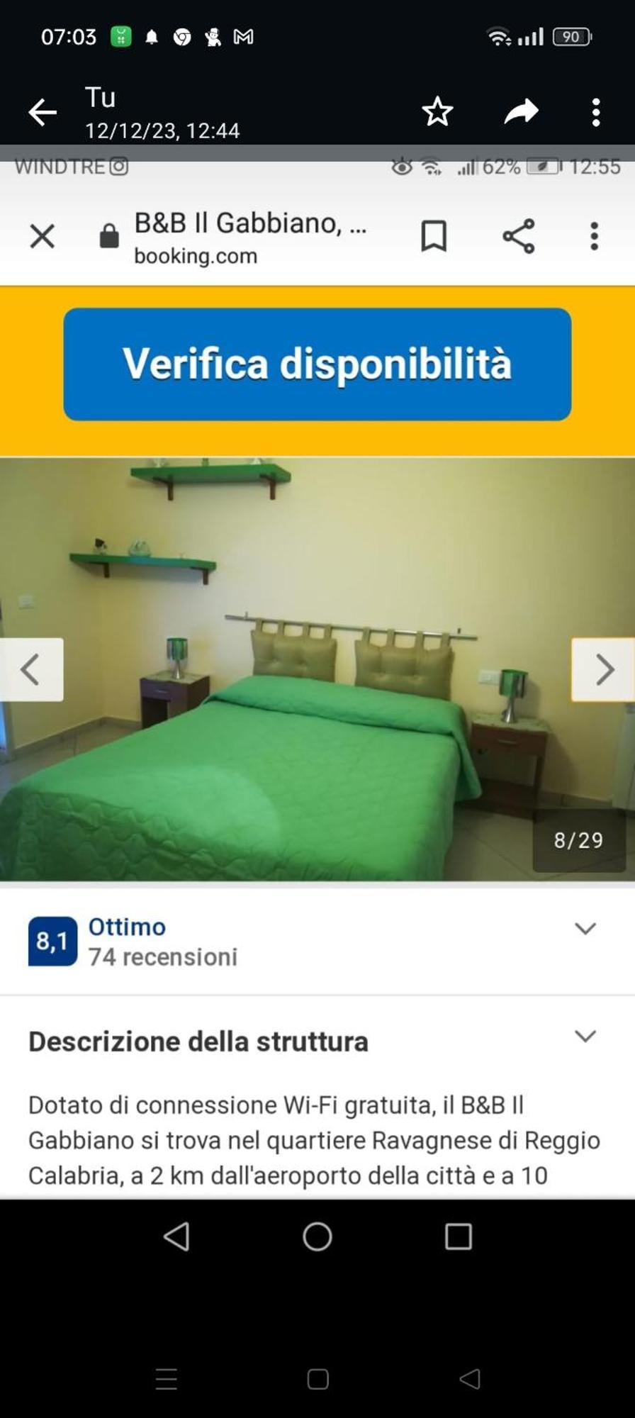 B&B Il Gabbiano Reggio di Calabria Exteriör bild